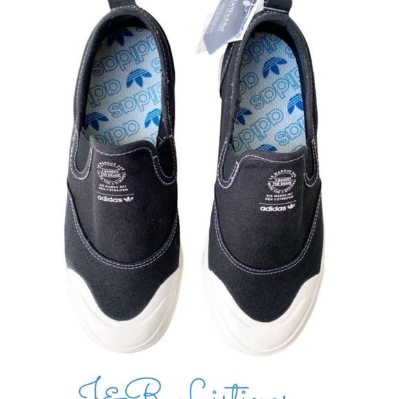 Adidas Men's Nizza RF EF1411 Slip-On Sneakers - Size 6.5 - Brand New! - Picture 4 of 11